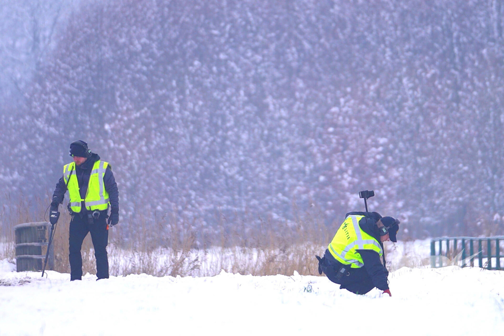 Politie zet metaaldetectoren in bij onderzoek naar kunstroof