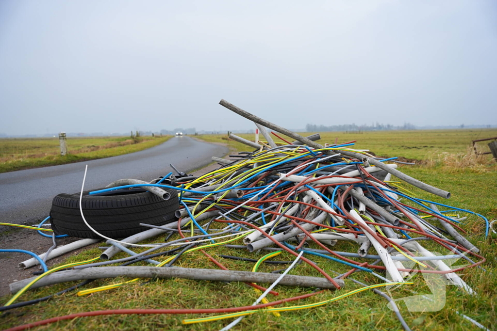 Opnieuw illegale afvaldumpingen in buitengebied