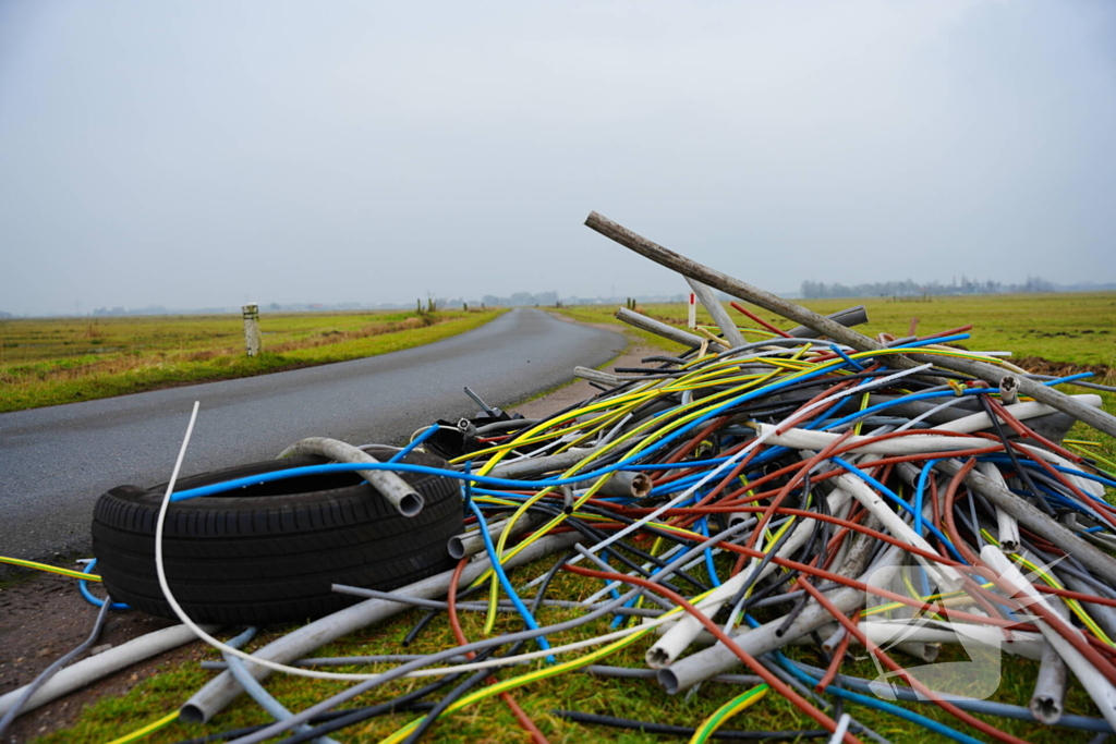 Opnieuw illegale afvaldumpingen in buitengebied