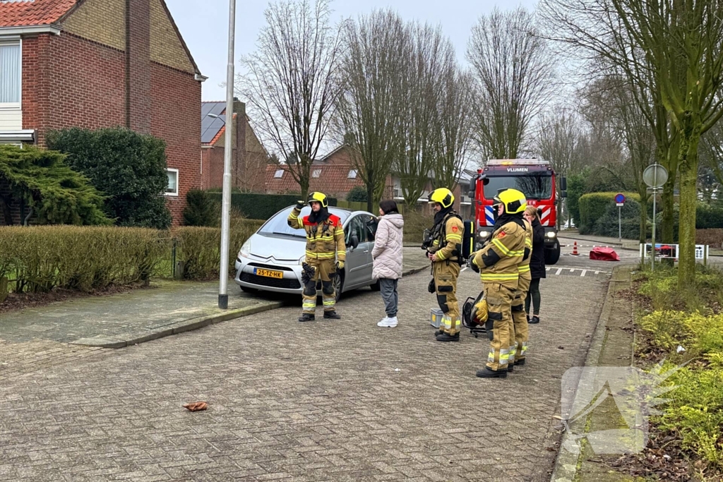 Gasleiding geraakt tijdens werkzaamheden in woning