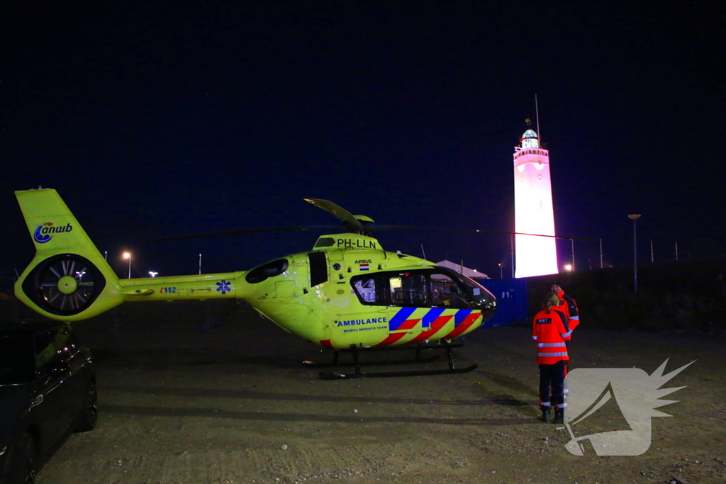 Traumateam assisteert bij medische noodsituatie
