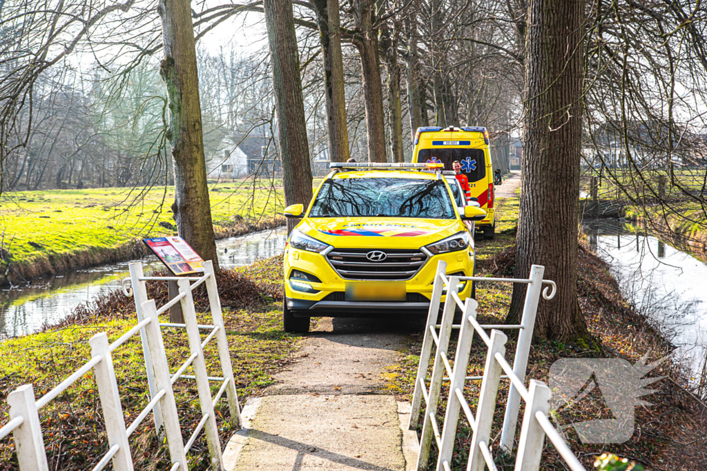 Bestuurder scootmobiel gewond na eenzijdig ongeval