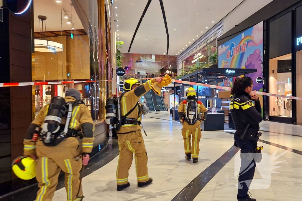 Brand in Mall of the Netherland snel onder controle