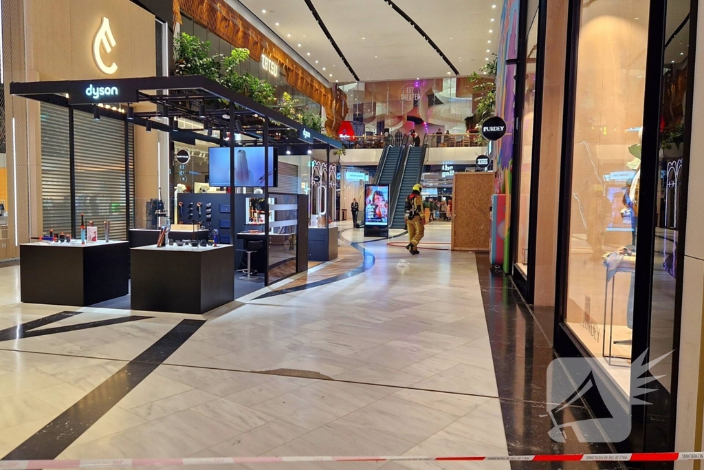 Brand in Mall of the Netherland snel onder controle