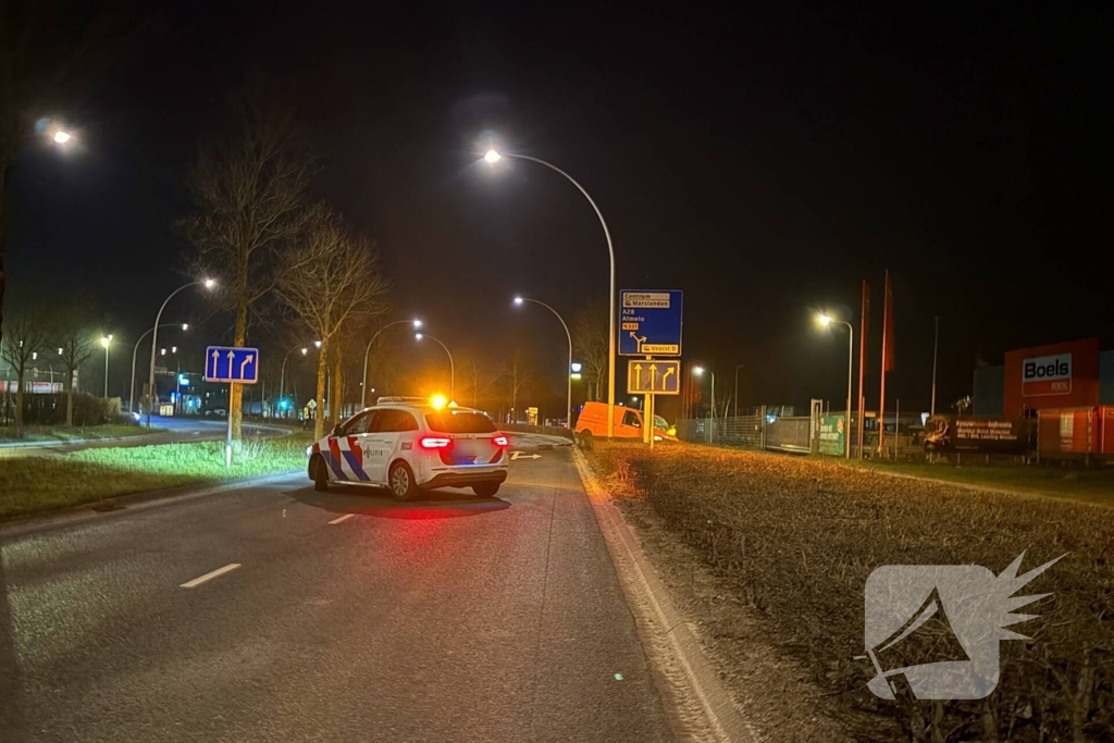 Bestuurder neemt taxi na ongeval