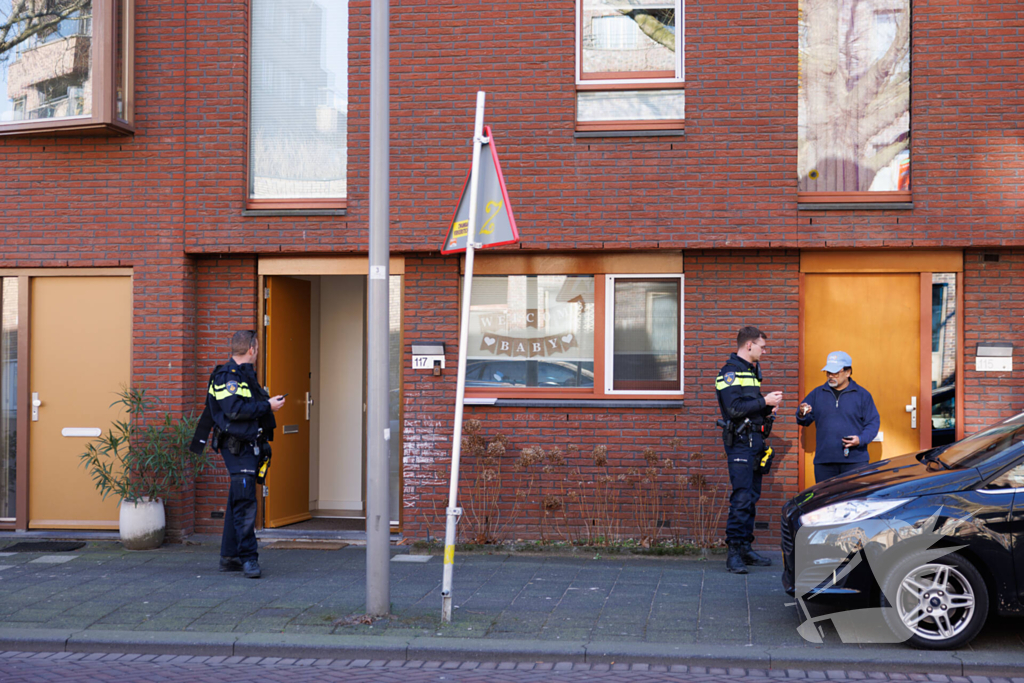 Woningoverval blijkt inbraak, politie doet onderzoek