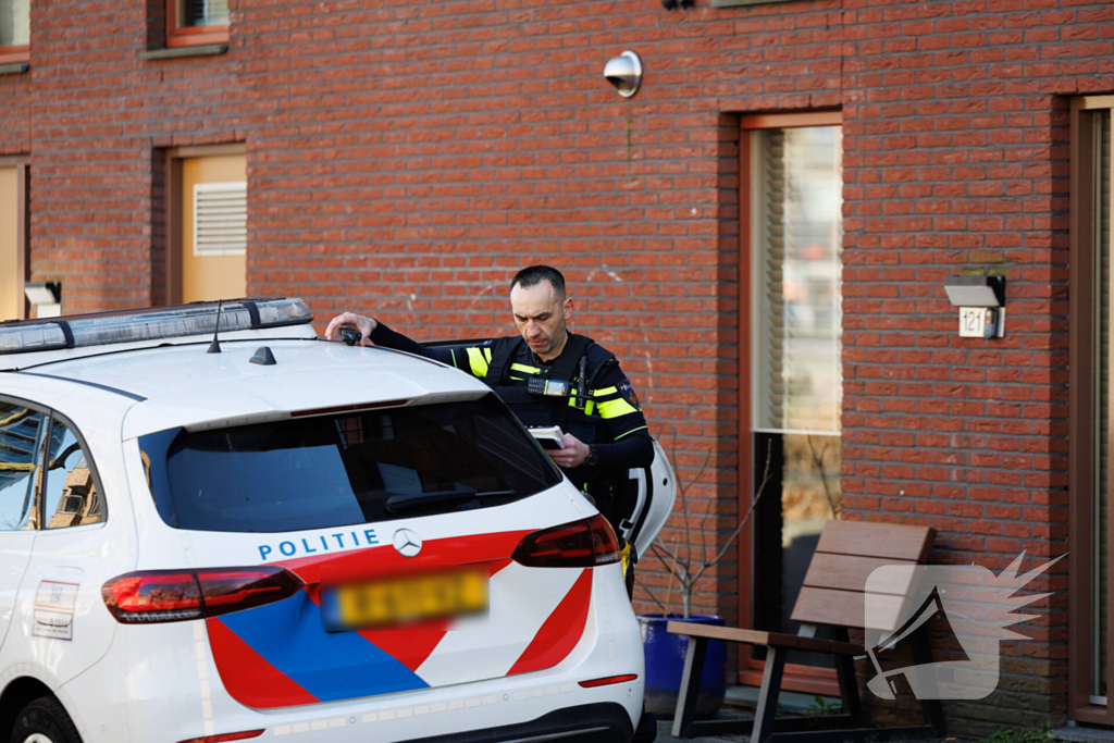 Woningoverval blijkt inbraak, politie doet onderzoek