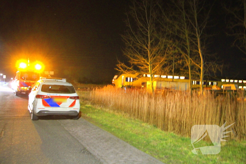 Treinverkeer stilgelegd vanwege aanrijding op spoor