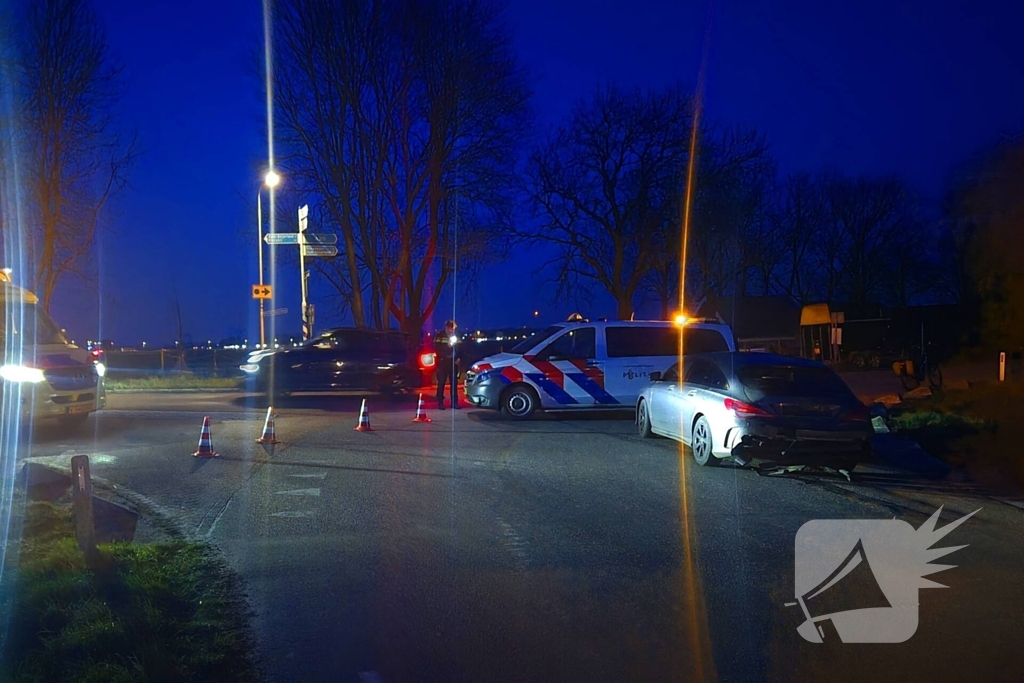 Bestuurder onder invloed veroorzaakt aanrijding