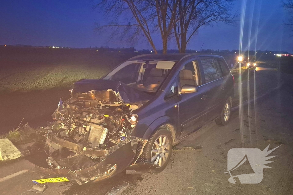 Bestuurder onder invloed veroorzaakt aanrijding