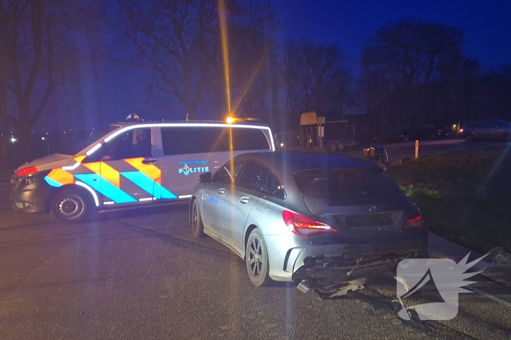 Bestuurder onder invloed veroorzaakt aanrijding