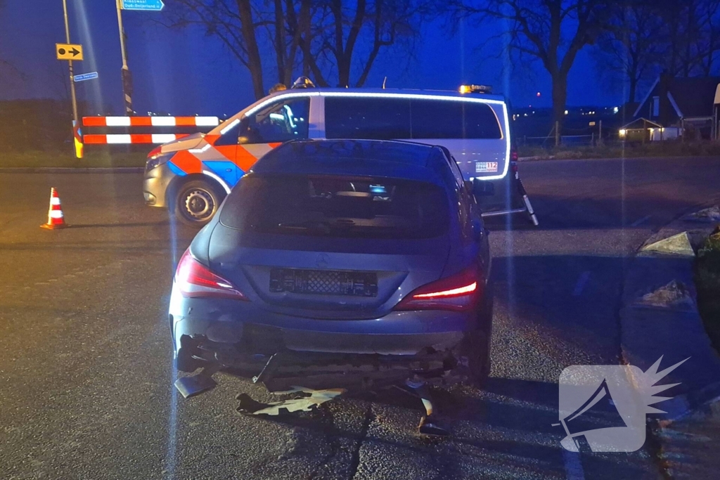 Bestuurder onder invloed veroorzaakt aanrijding