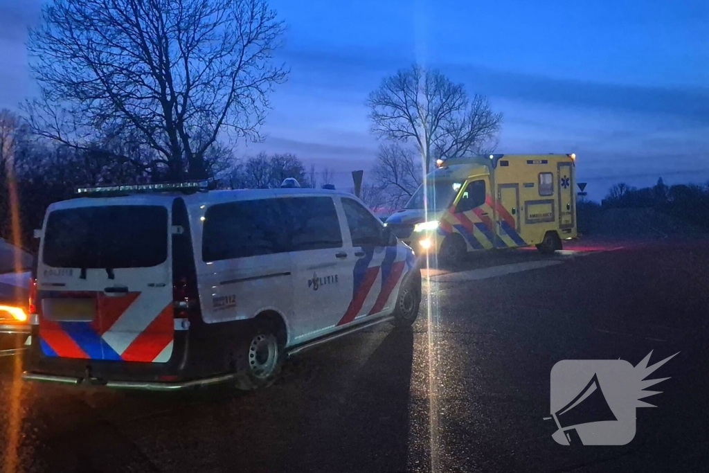 Bestuurder onder invloed veroorzaakt aanrijding