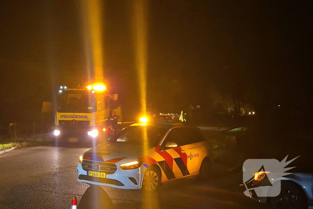 Bestuurder onder invloed veroorzaakt aanrijding