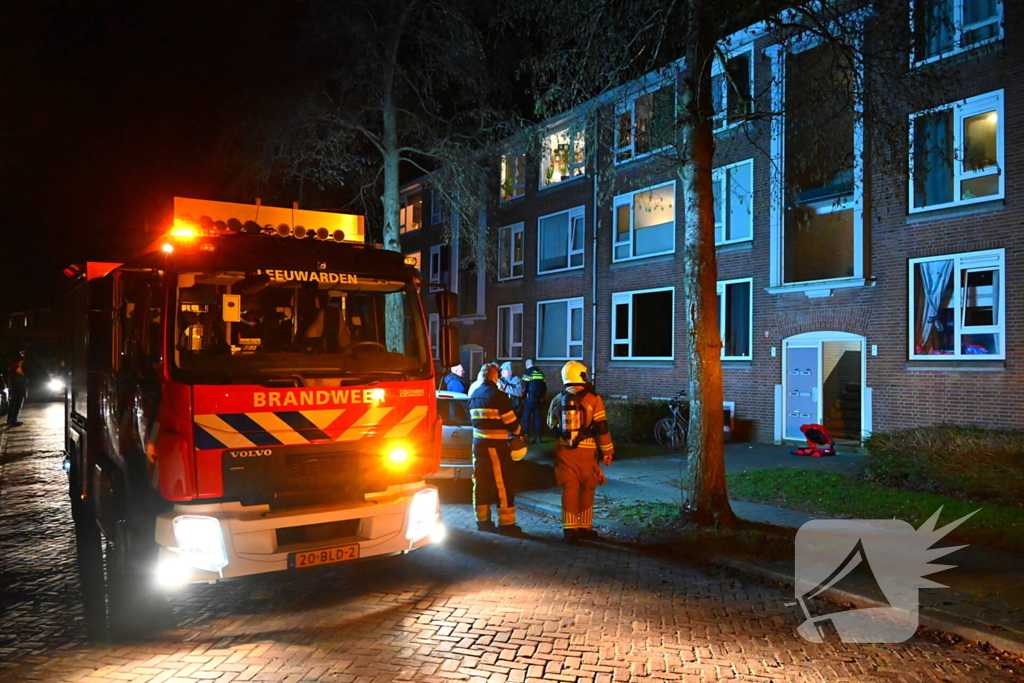 Brandweer ingezet voor brand in een appartementencomplex