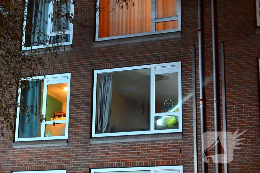 Brandweer ingezet voor brand in een appartementencomplex