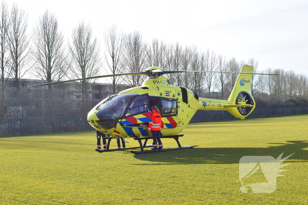 Traumateam ingezet voor medische noodsituatie
