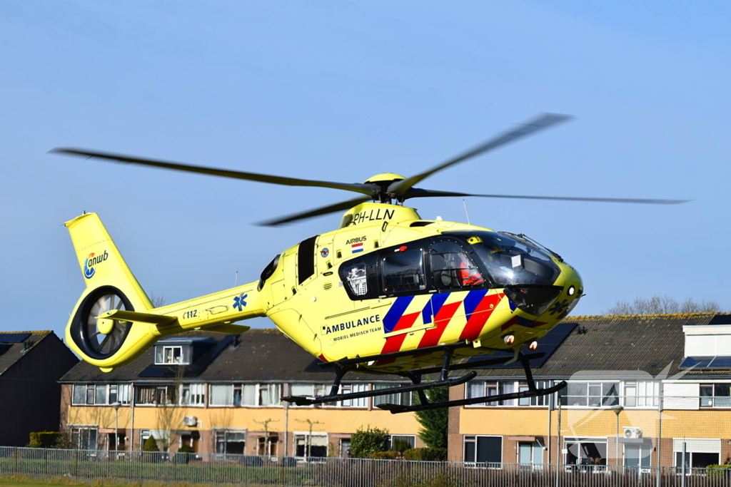 Traumateam ingezet voor medische noodsituatie