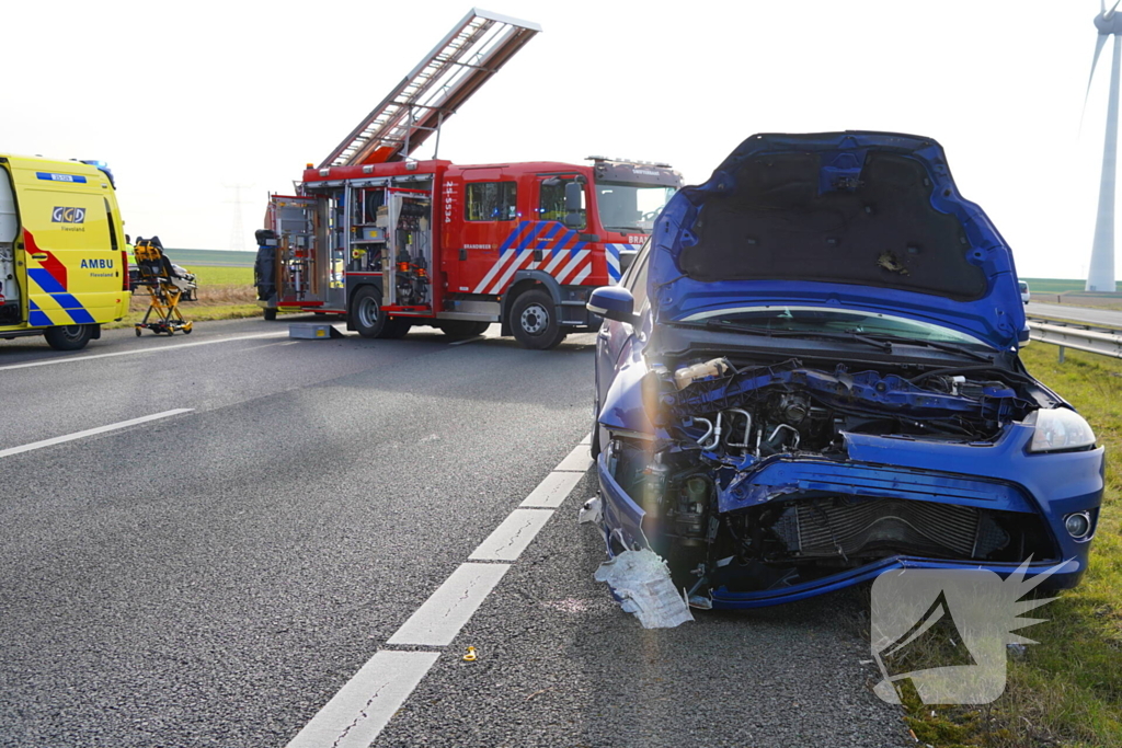 Twee zwaargewonden na ongeval
