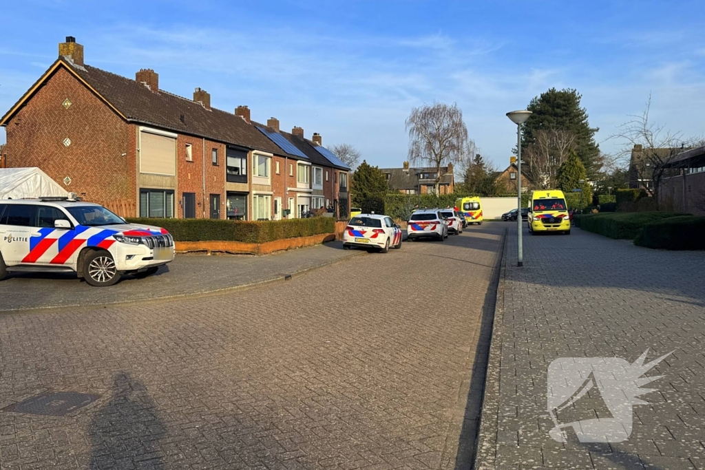 Traumateam assisteert bij medische noodsituatie