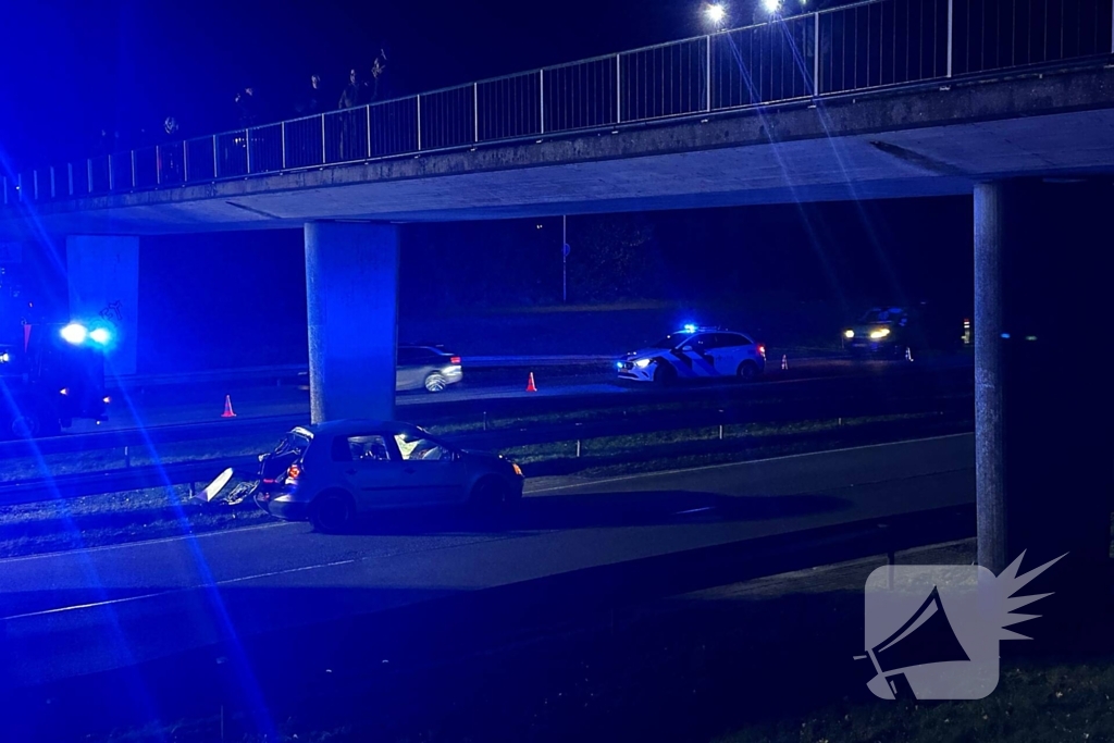 34-jarige overleden bij ongeval op provinciale weg