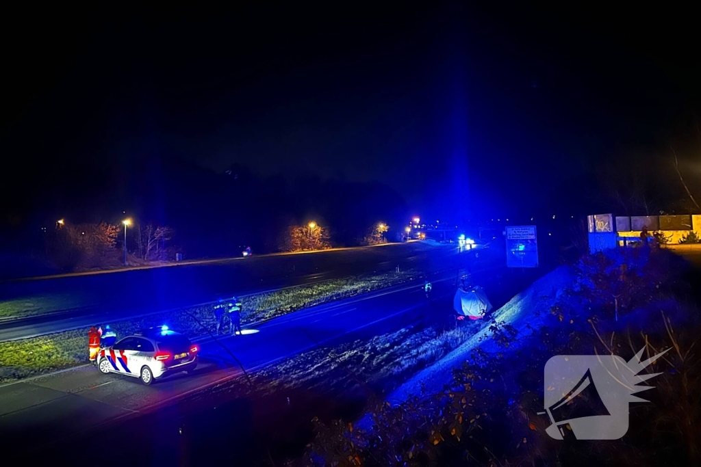 34-jarige overleden bij ongeval op provinciale weg