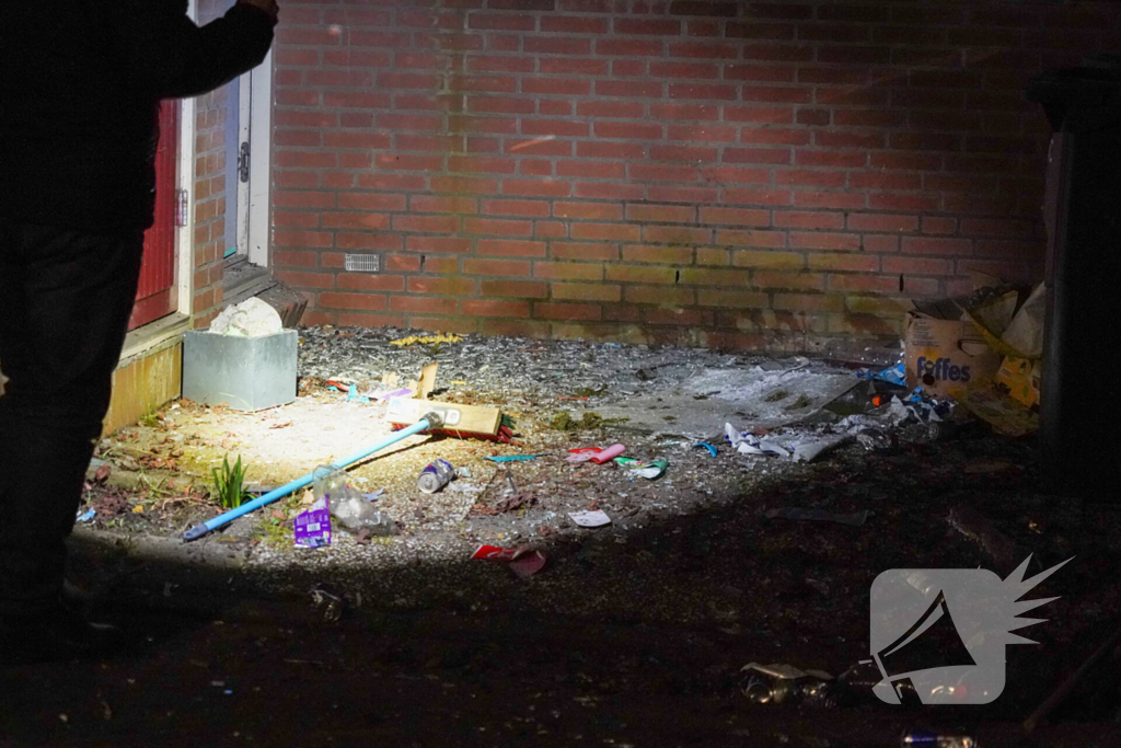 Veel schade aan woning door explosie