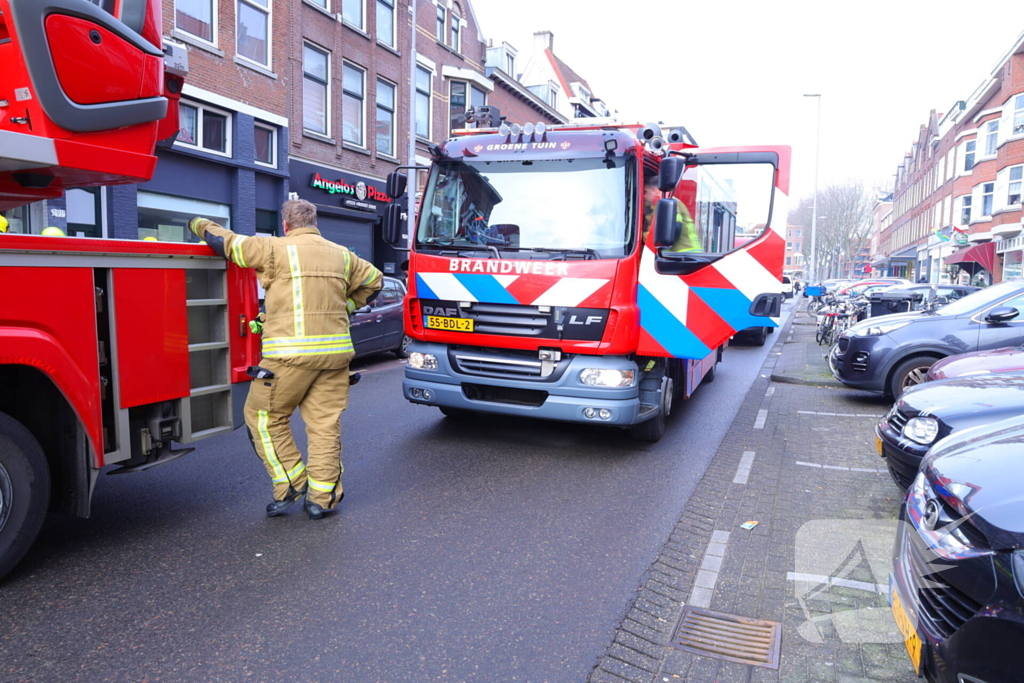 Brandweer ingezet voor brandmelding in viswinkel