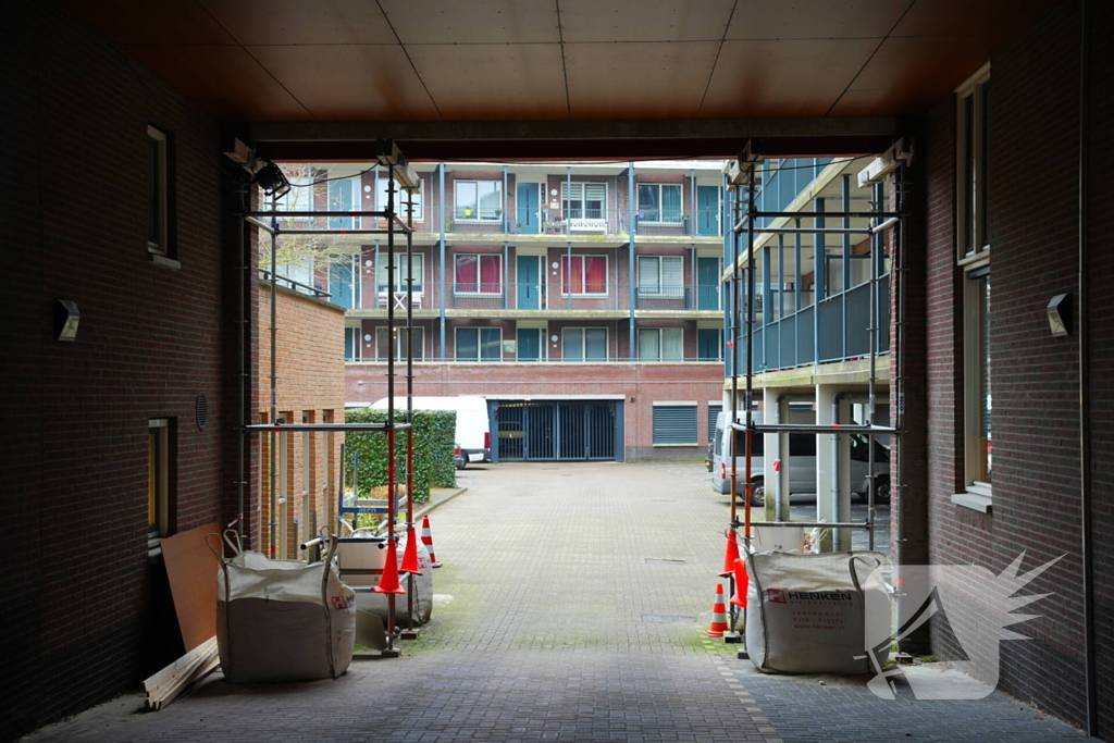 Woningcorporatie neemt tijdelijke maatregelen om de constructieve veiligheid van appartementencomplexen te verbeteren