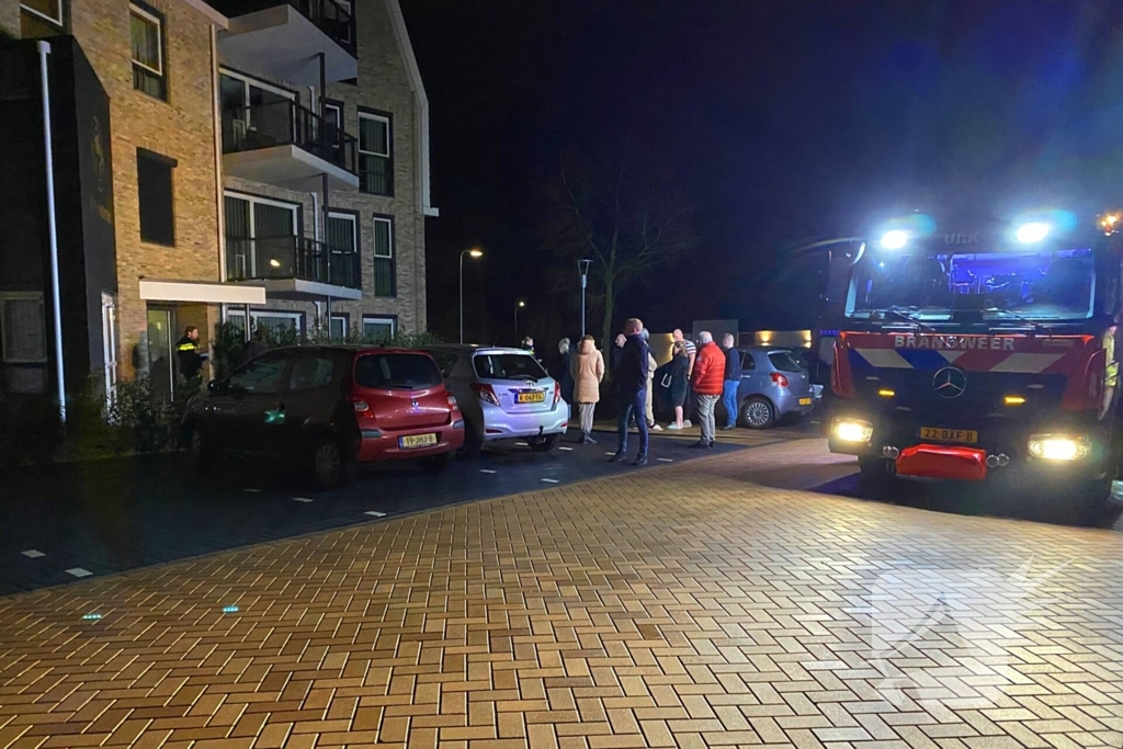 Geen gewonden na brand in woongebouw