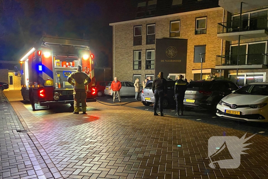 Geen gewonden na brand in woongebouw