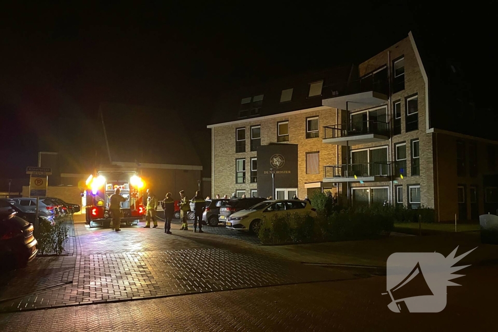 Geen gewonden na brand in woongebouw