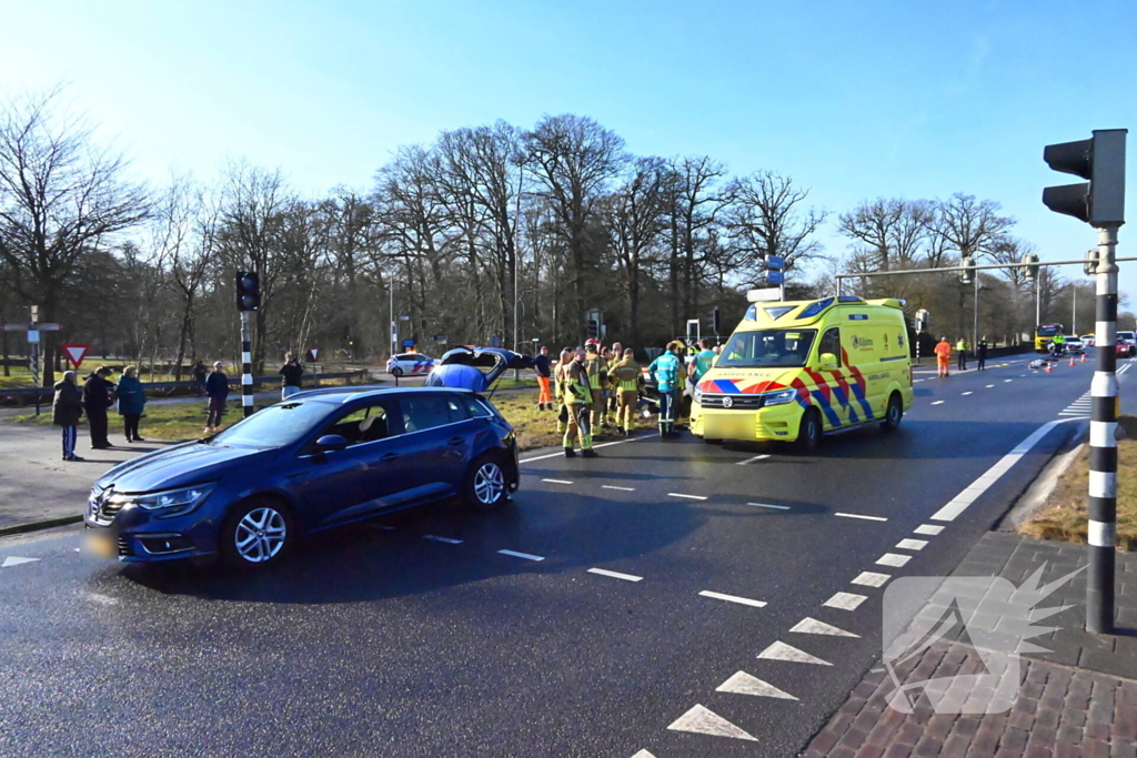 Gewonden bij kop-staartbotsing