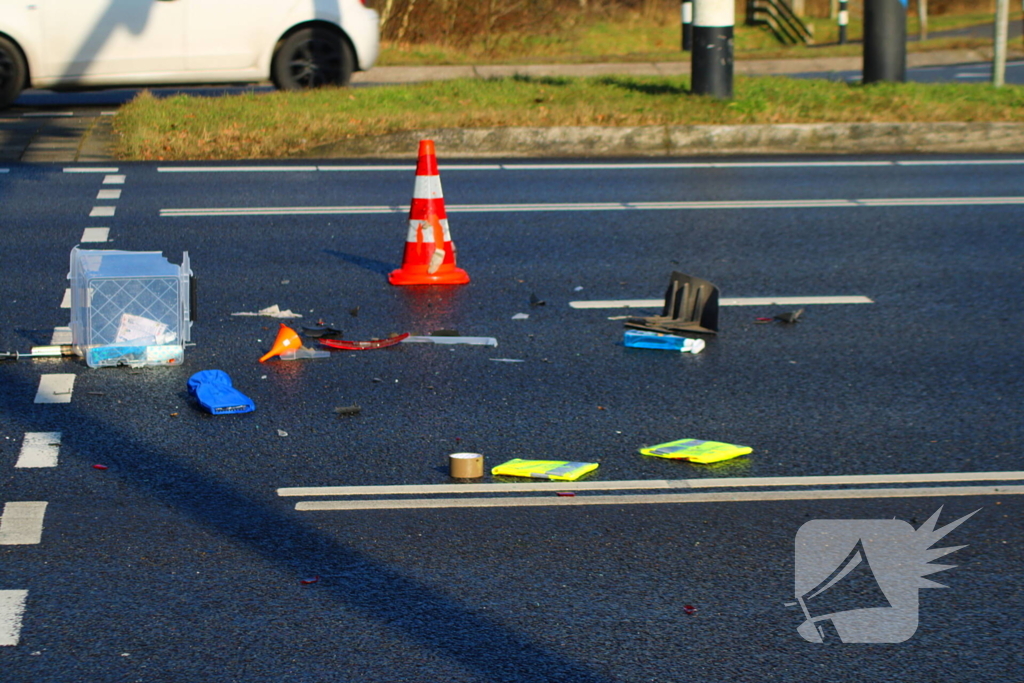 Gewonden bij kop-staartbotsing