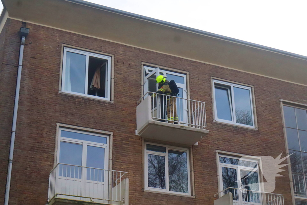 Brand in appartement snel onder controle