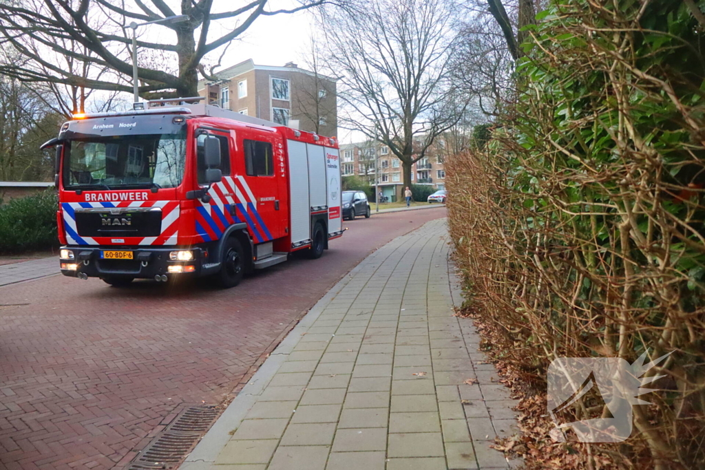 Brand in appartement snel onder controle