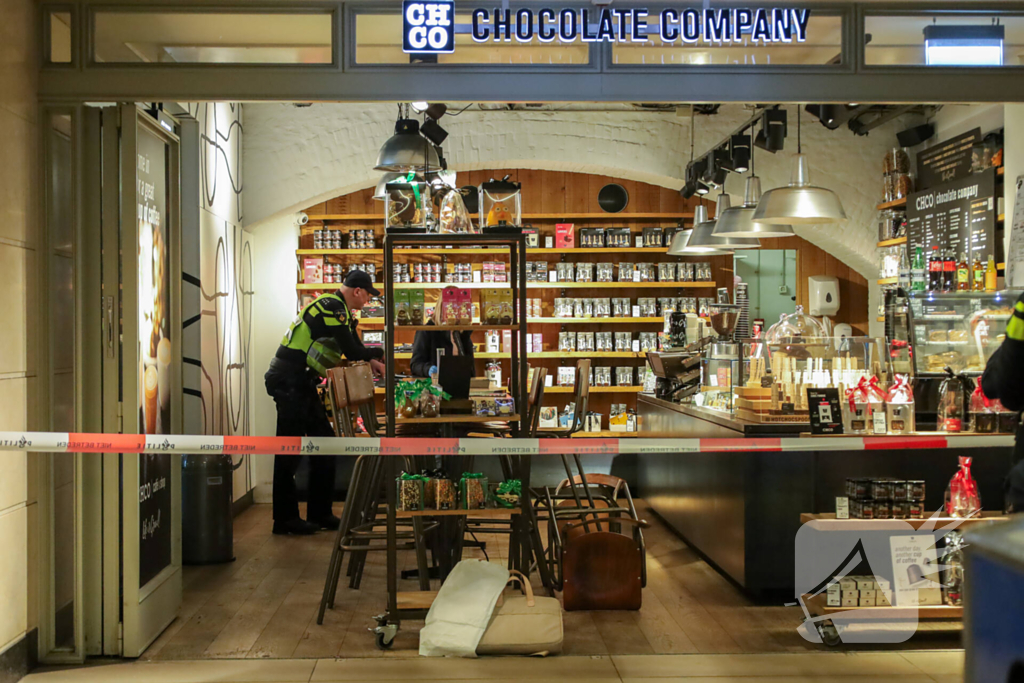 Poging tot overval op chocoladewinkel