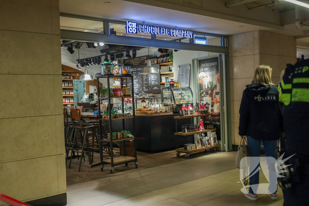 Poging tot overval op chocoladewinkel