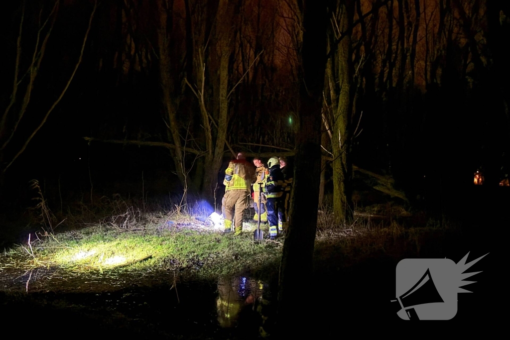 Buitenbrand snel geblust