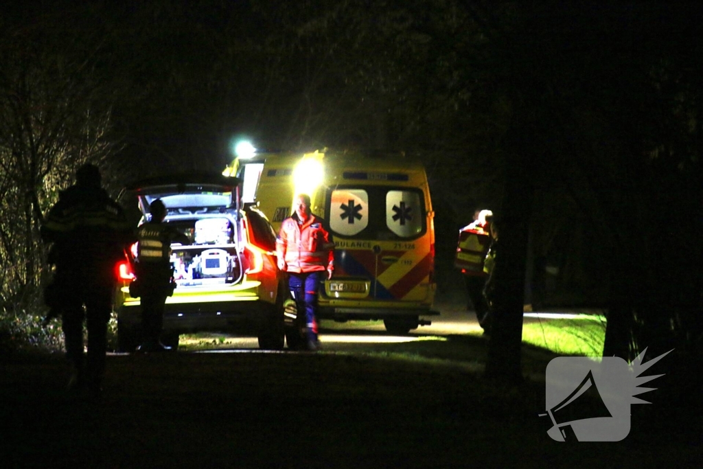 Zwaar gewonde man naar ziekenhuis na incident