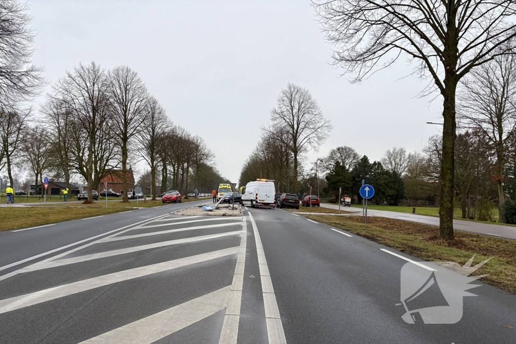 Zwaargewonde na ongeval op beruchte weg