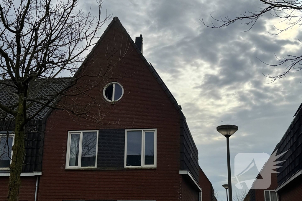 Brand op bovenverdieping geblust door brandweer