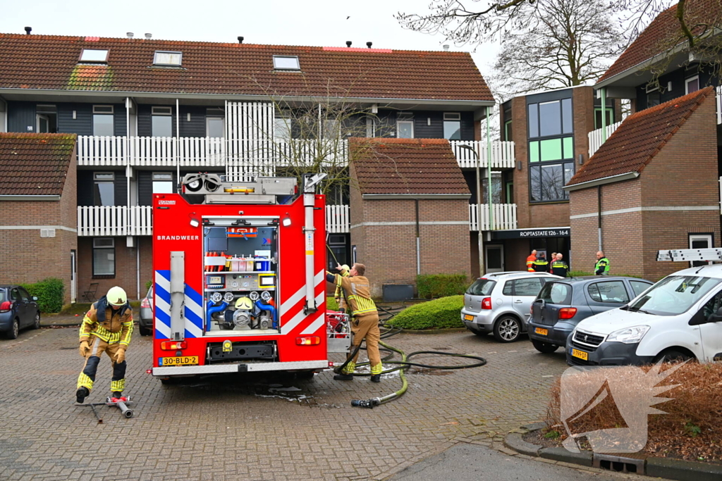 Woningbrand snel onder controle