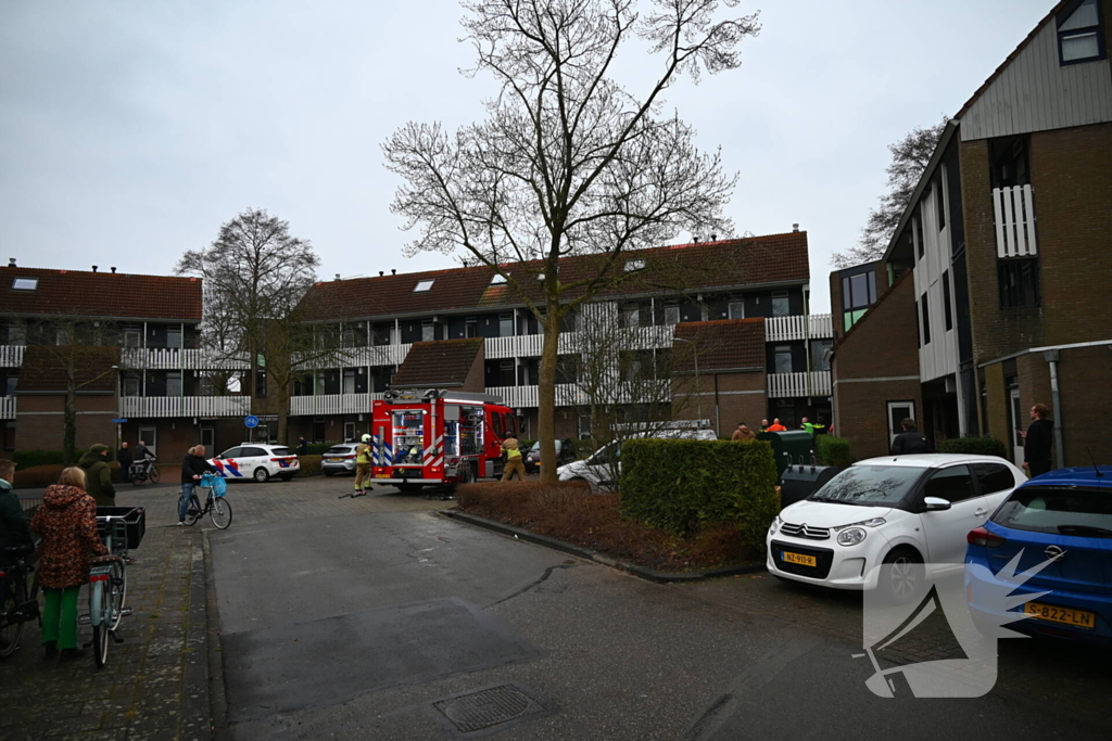 Woningbrand snel onder controle