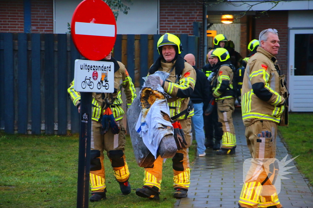 Brand in slaapkamer op woonzorgpark