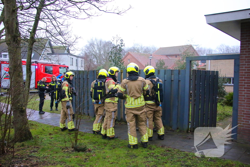 Brand in slaapkamer op woonzorgpark