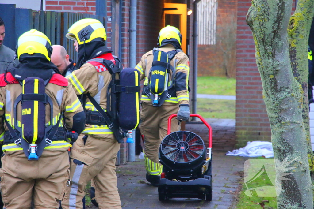 Brand in slaapkamer op woonzorgpark