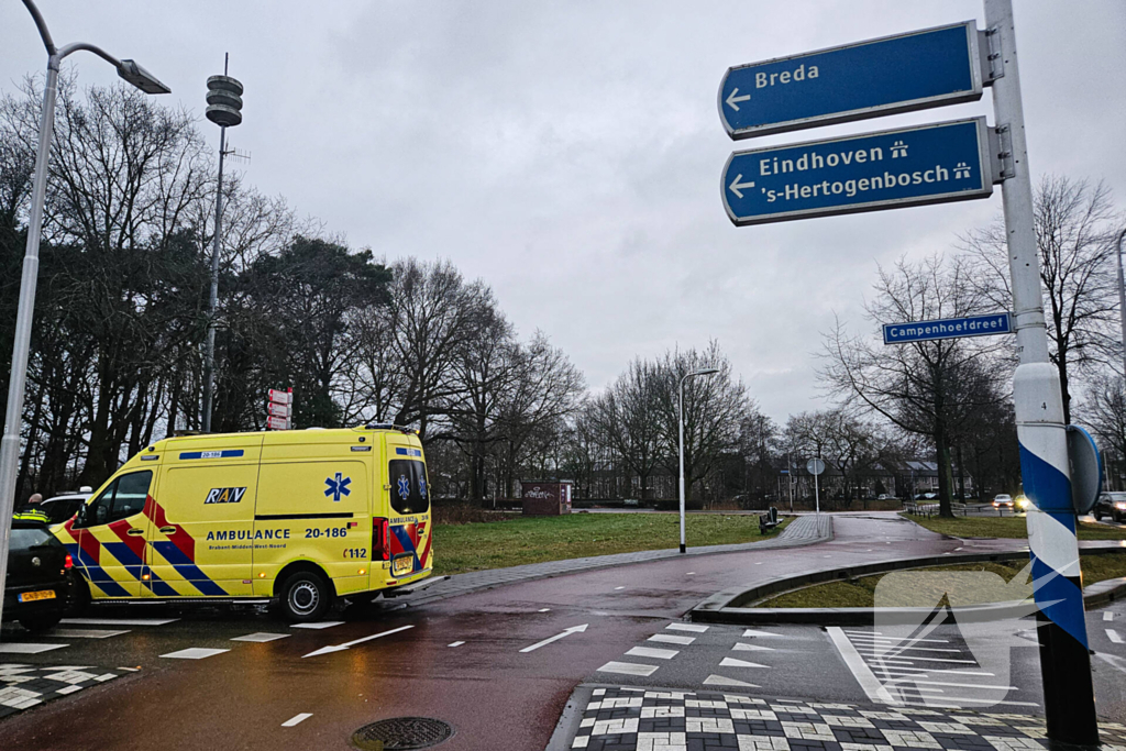 Fietser en automobilist in botsing op beruchte rotonde