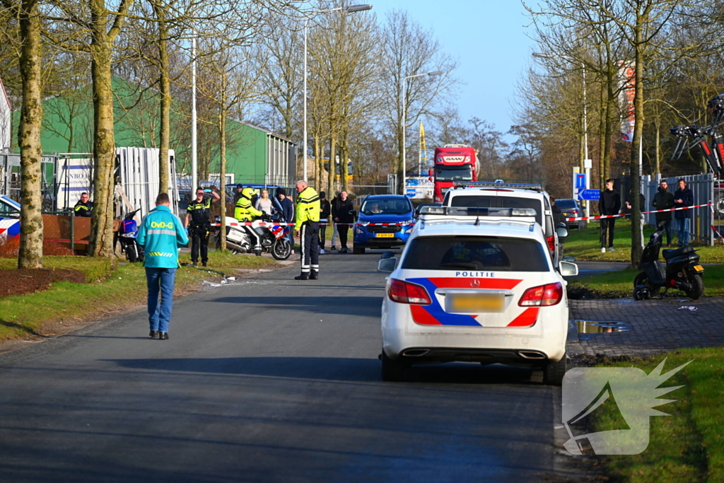 Zwaargewonde bij ongeval op industrieterrein