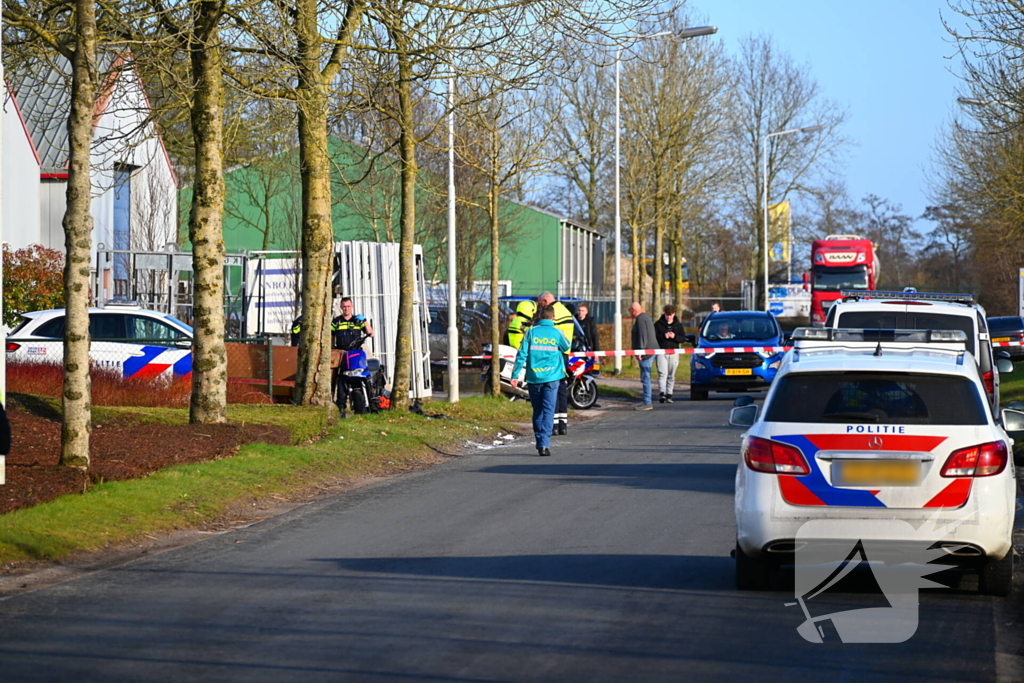 Zwaargewonde bij ongeval op industrieterrein